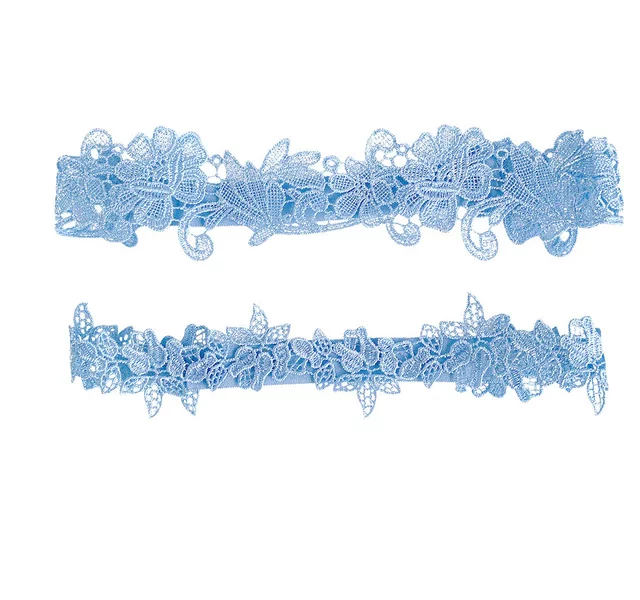 PODWIĄZKI – błękitna koronka